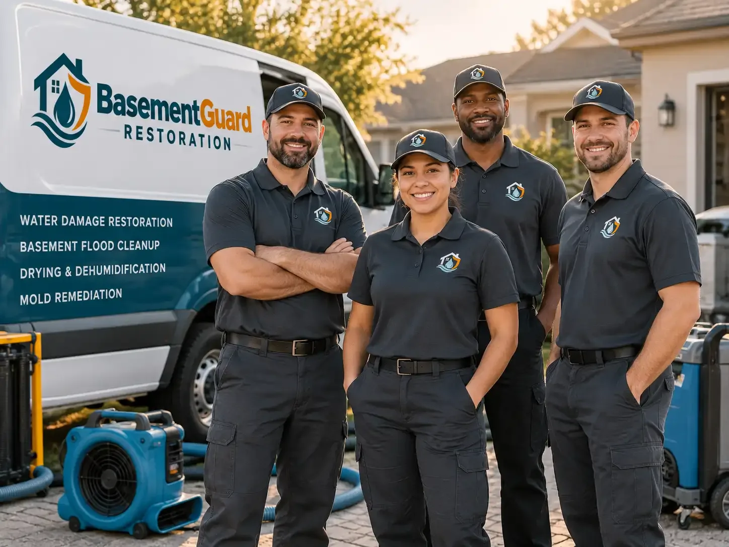 Basement Water Damage Restoration company in Harbert, MI